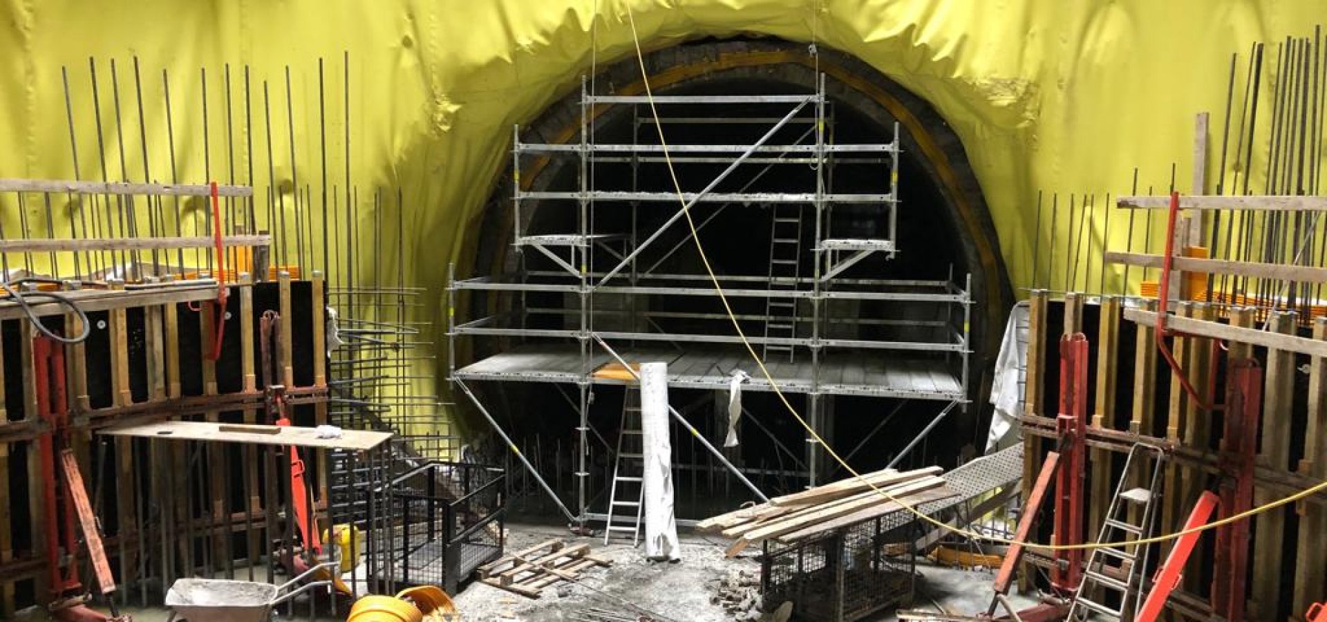 MECİDİYEKÖY-MAHMUTBEY METRO HATTI ORUÇ REİS ŞAFTI İNŞAATI